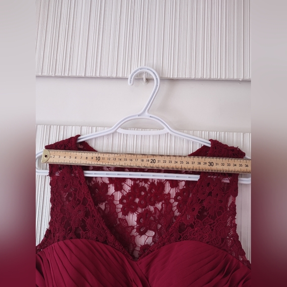 NWT - JJ's House lace Chiffon Short Flowy Sleeveless Dress - Size 10 - Picture 3 of 10